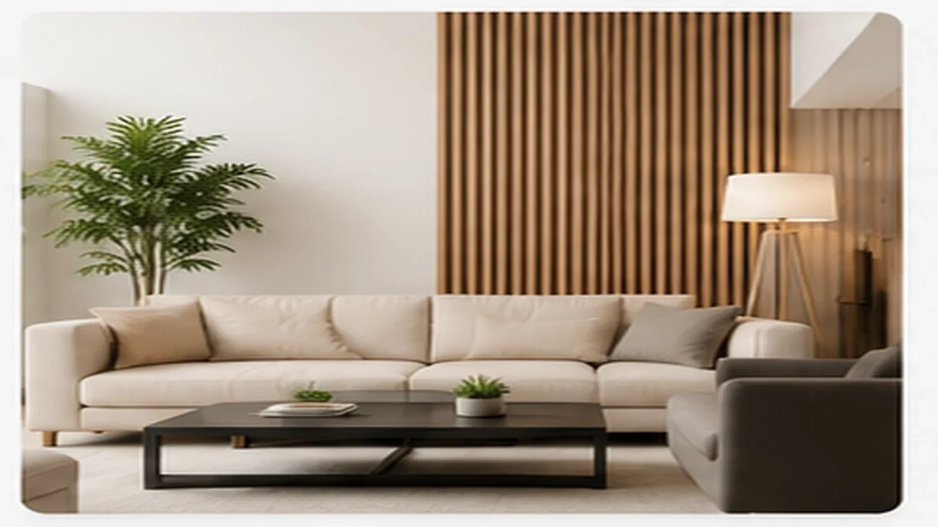Polished modern home interior in Qatar